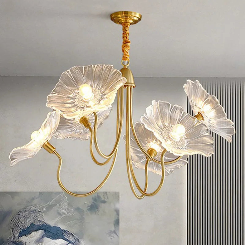 Moderne heldere luchtige elegante lamp