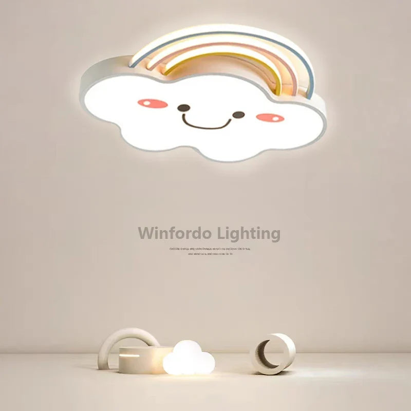 nordische lampenkroon voor kinderkamer met led verlichting