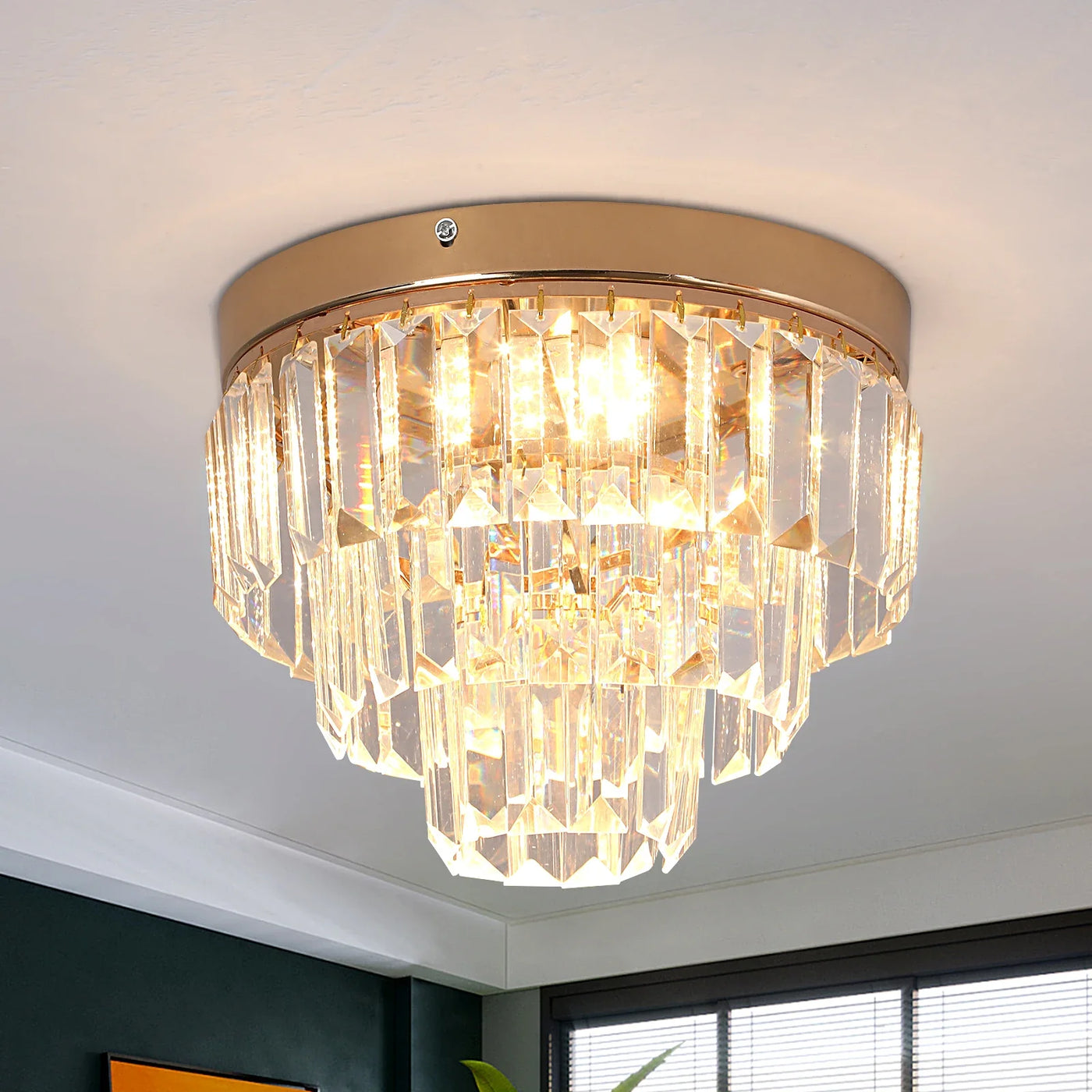 Eigentijdse K9 kristallen lamp