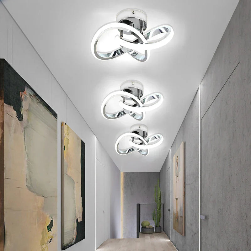 Minimalistische moderne LED-plafondlamp
