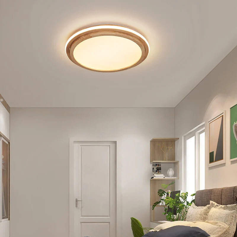 Moderne Elegante Houten Kroonluchter