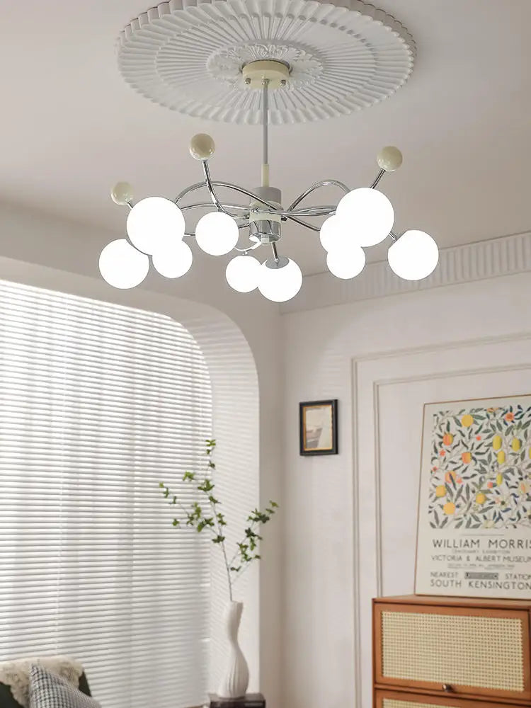Contemporaine en verlichte LED-kroonluchter