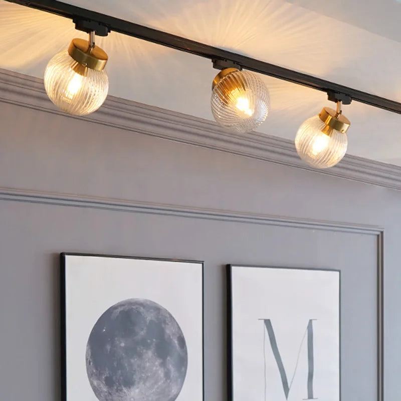 Verstelbare Noordse LED Glazen Decoratieve Binnen Plafondlamp