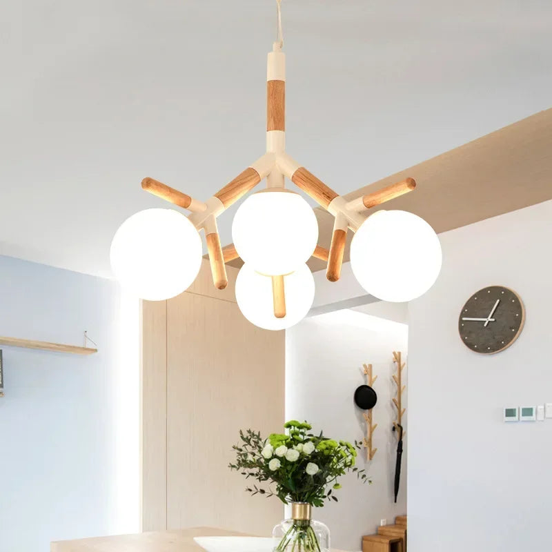 Moderne elegante hangende LED-kroonluchter