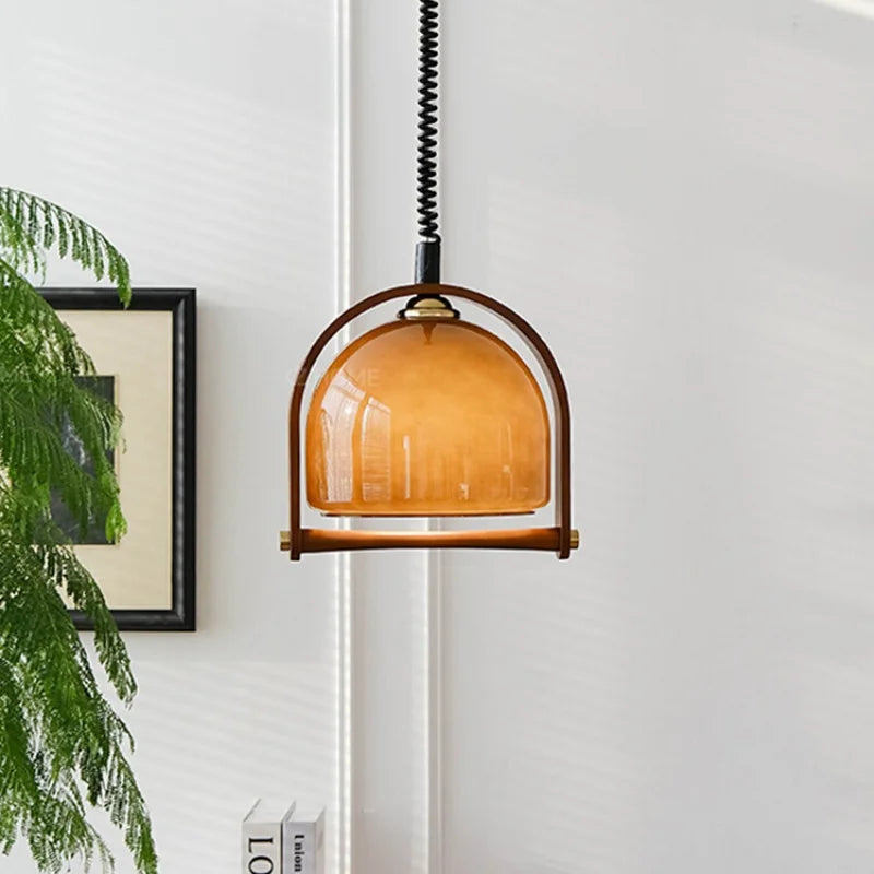 middeleeuwse glazen kroonluchter voor decoratieve hangverlichting