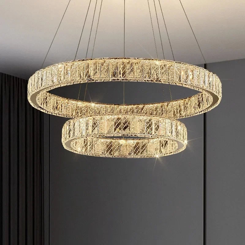 moderne kristallen designlamp voor elegante verlichting