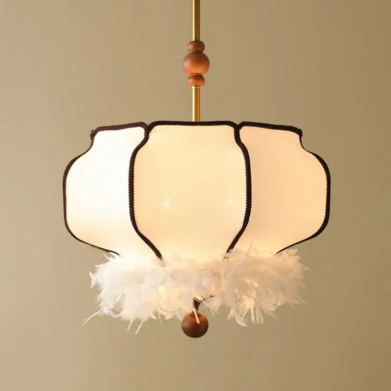 Elegante handgemaakte vintage hanglamp