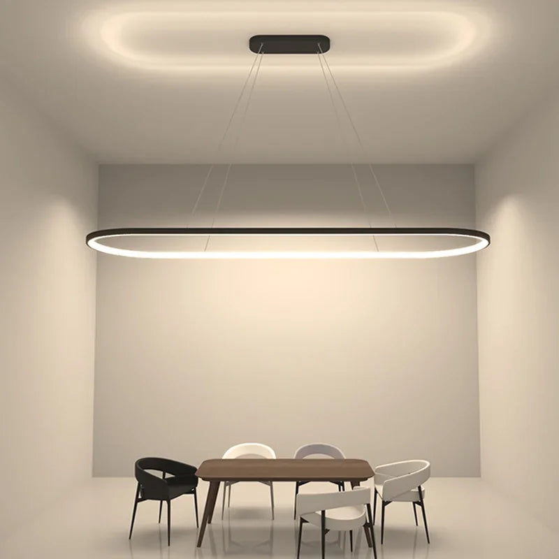 Nordische minimalistische heldere elegante lamp
