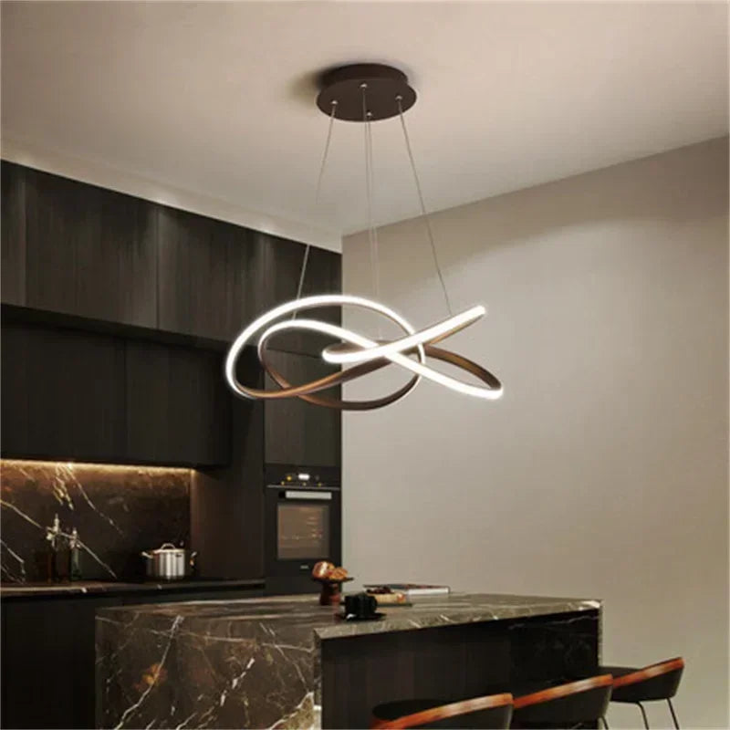 Strakke lichte elegante design kroonluchter