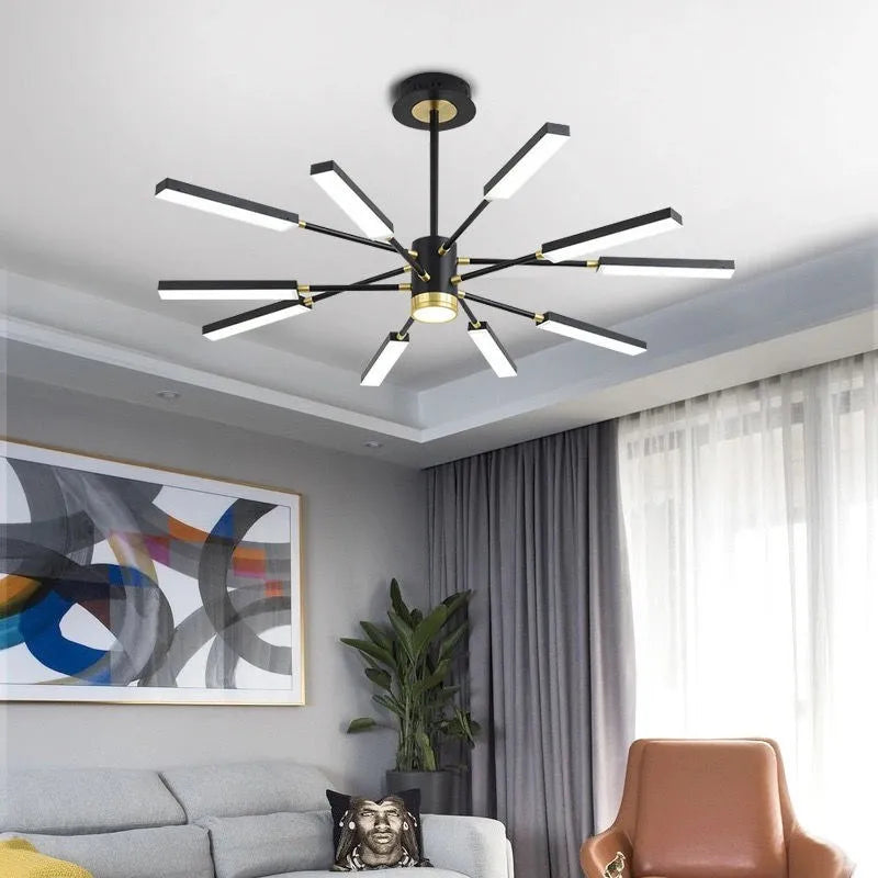 Moderne hangende kroonluchter voor interieurdecoratie en noordelijke verlichting