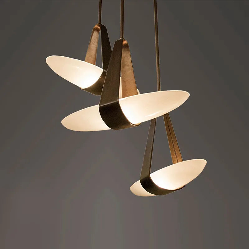 Elegante Scandinavische LED-kroonluchter