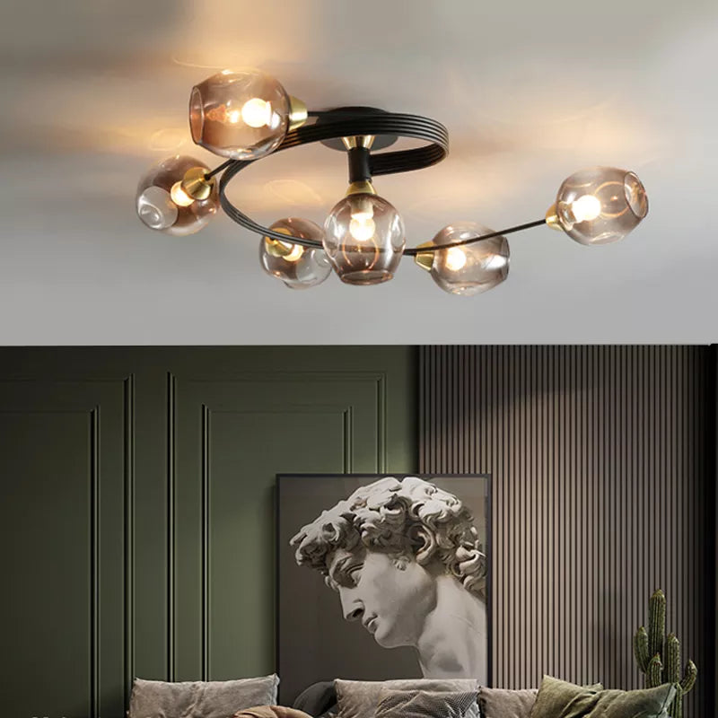 Elegante Scandinavische LED-hanglamp voor plafond