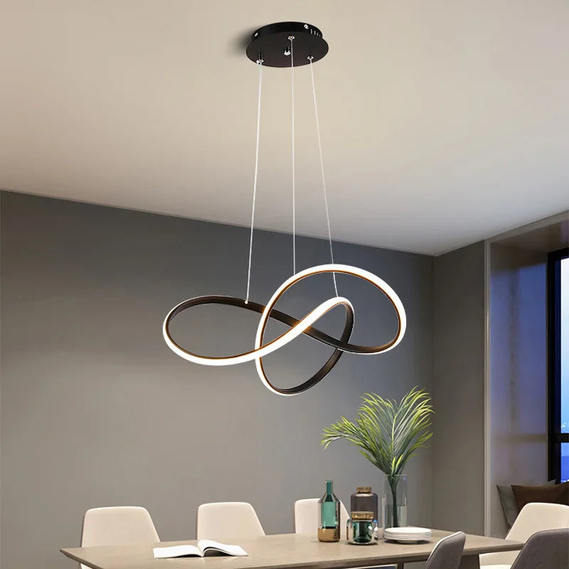 Elegante minimalistische LED hanglamp