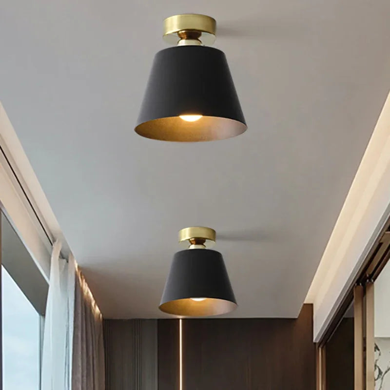 Trendy design verlichte plafondlamp