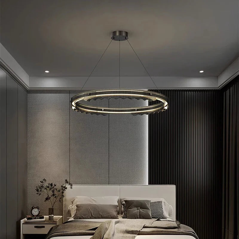 moderne ronde metalen design kroonluchter voor binnenverlichting
