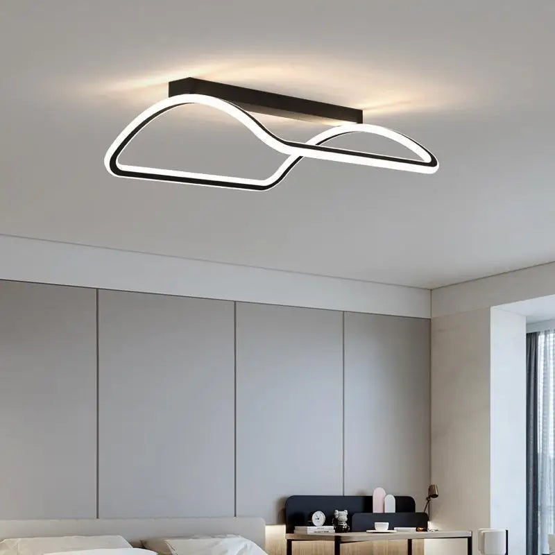 Moderne elegante hanglamp met helder licht
