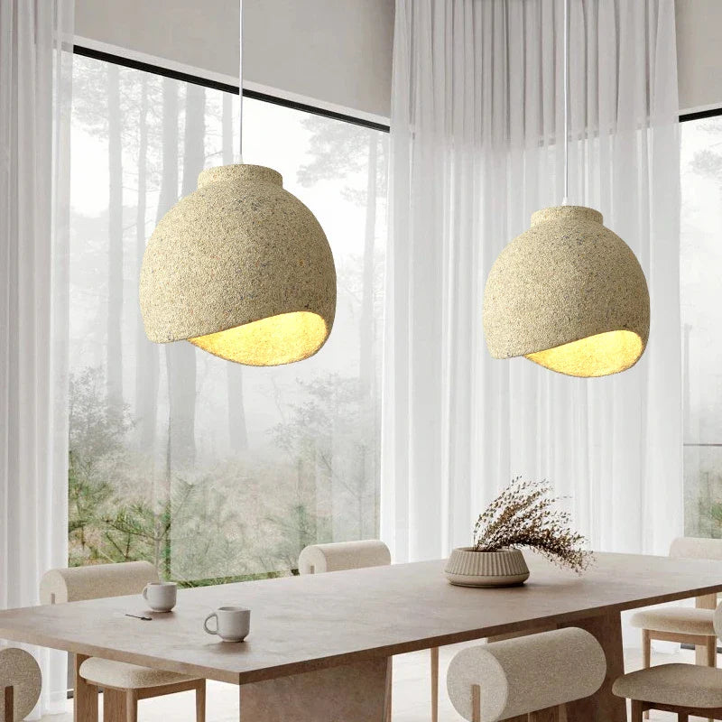 nordische wabi-sabi lamp voor restaurant, bar en gezinsdecoratie