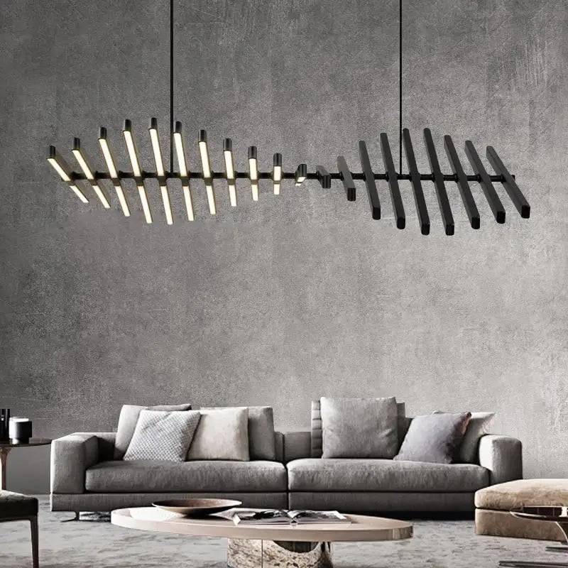 moderne minimalistische noordse lineaire design hanglamp
