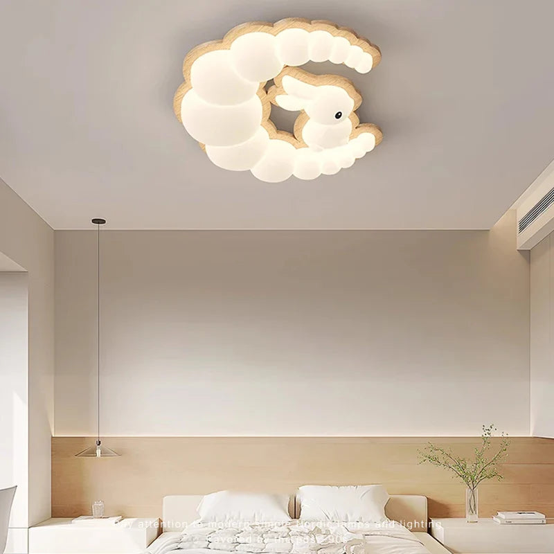 slimme LED-hanglamp met afstandsbediening voor moderne decoratie
