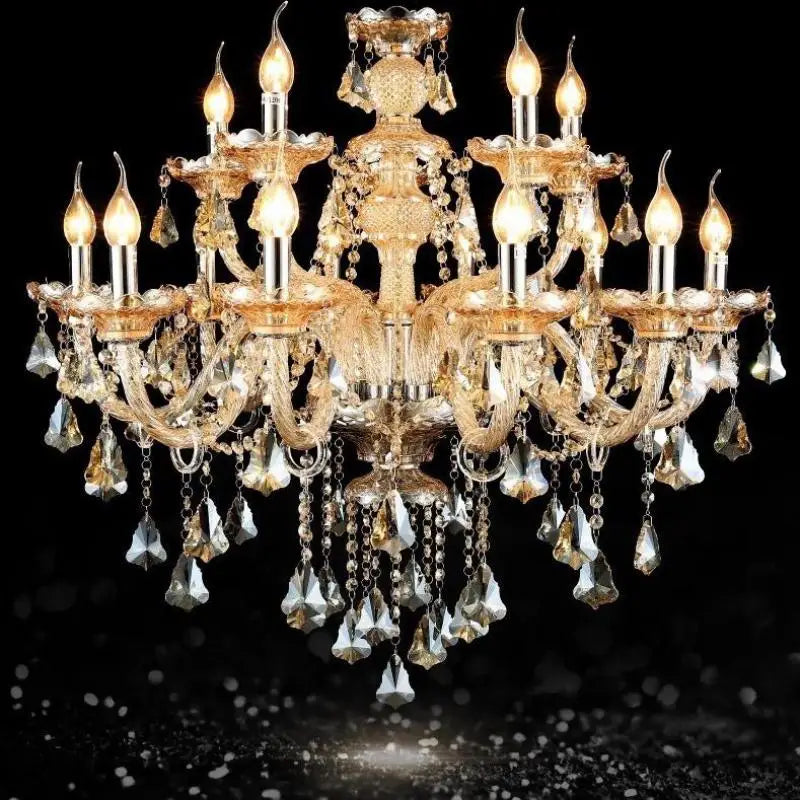 moderne kristallen kroonluchter voor elegante binnenhuisdecoratie