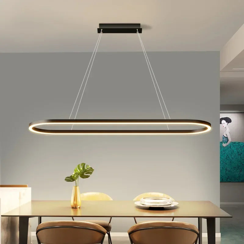 Moderne elegante LED-lamp voor woonkamer