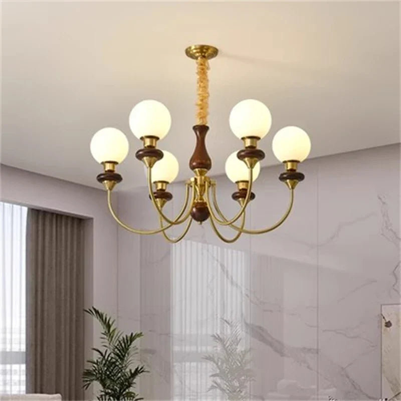 Retro hanglamp, lichtgevend vintage design