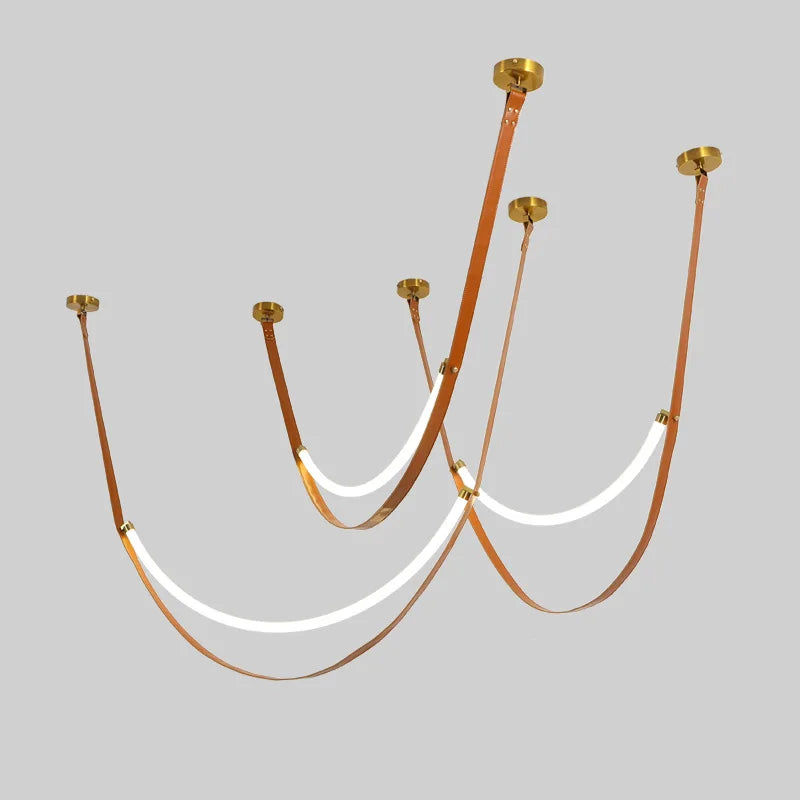 Italiaanse design hanglamp met LED buislamp