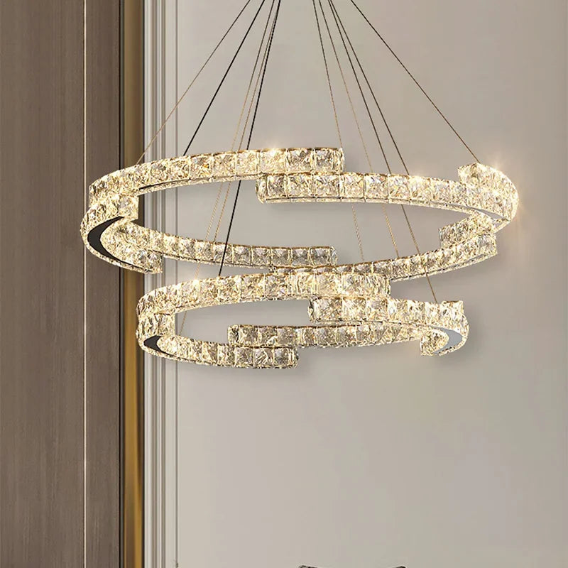 Moderne kristallen design hanglamp