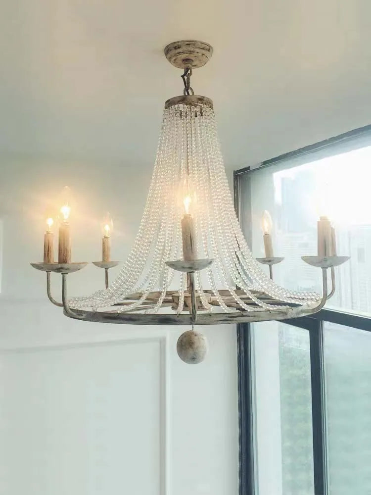 Retro industriële gouden vintage kroonluchter