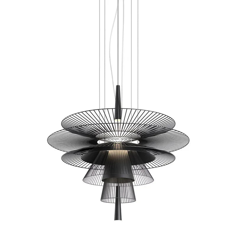 Luxe Sandyha metalen LED-kroonluchter decoratieve hanglamp