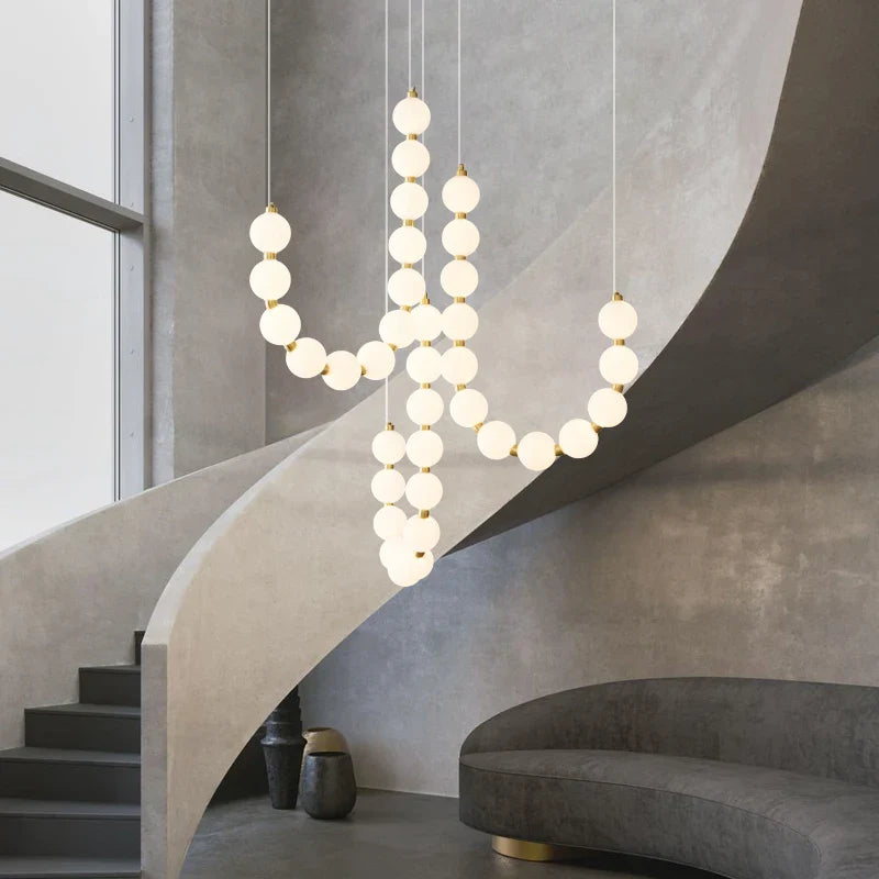 moderne Franse koperen design hanglamp bar licht mode eenvoudige duplex