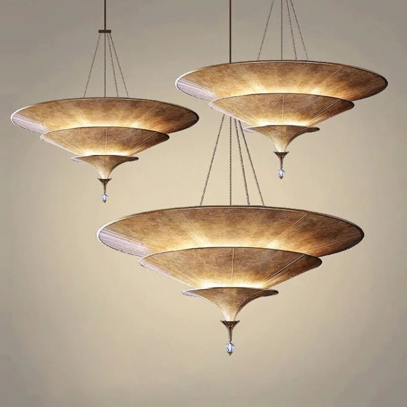 Aziatische boeddhistische kroonluchter voor elegante binnenhuisdecoratie