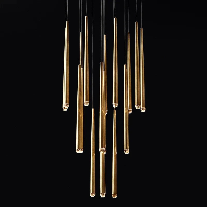 kristallen kroonluchter met modern design voor elegante binnenverlichting
