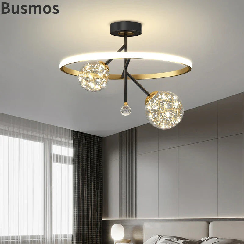 Chique Scandinavische kroonluchter hanglamp