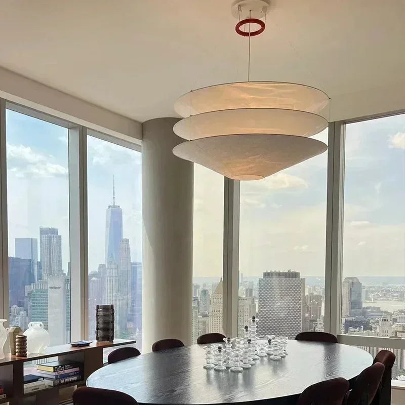 moderne hanglamp in noordse stijl eenvoudige binnenverlichting