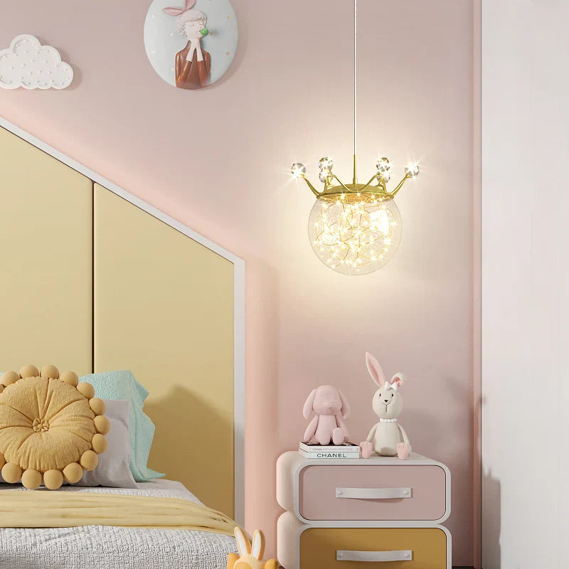 moderne minimalistische noordelijke led-kroonluchter met maan voor huisdecoratie