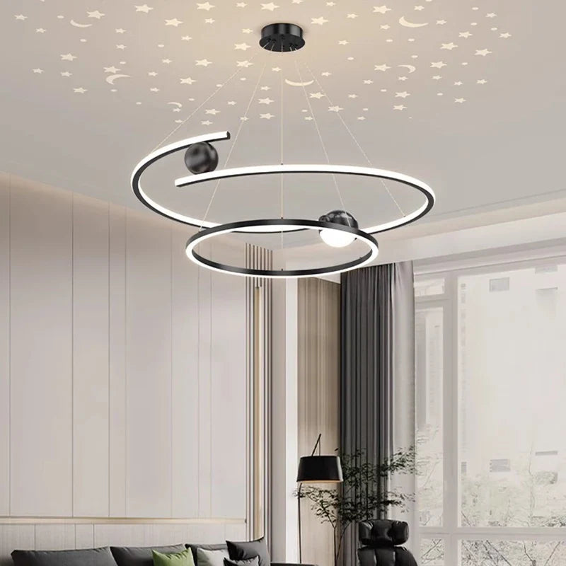 Scandinavische kroonluchter huisdecoratie eetkamerlampen binnenverlichting