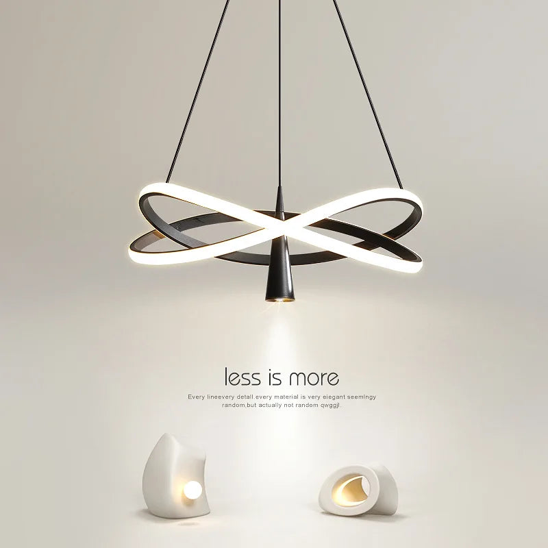 moderne LED hangende kroonluchter voor elegante interieurdecoratie