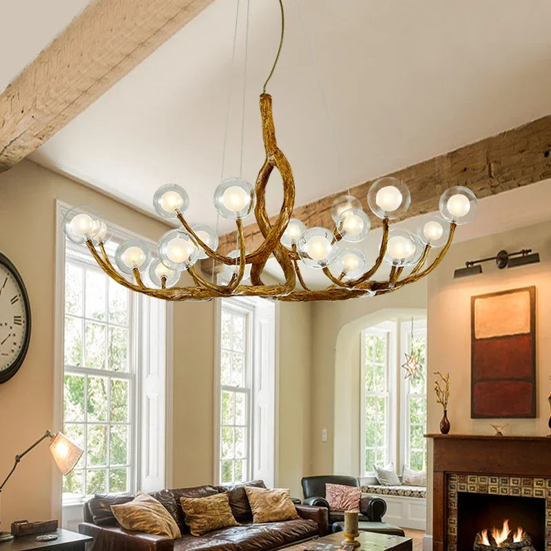 Retro nordische stijl hanglamp