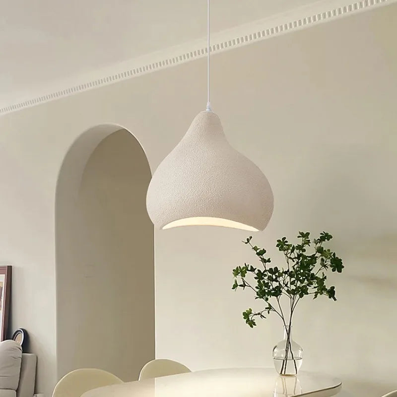 minimalistische wabi sabi led nordische hanglamp droplight