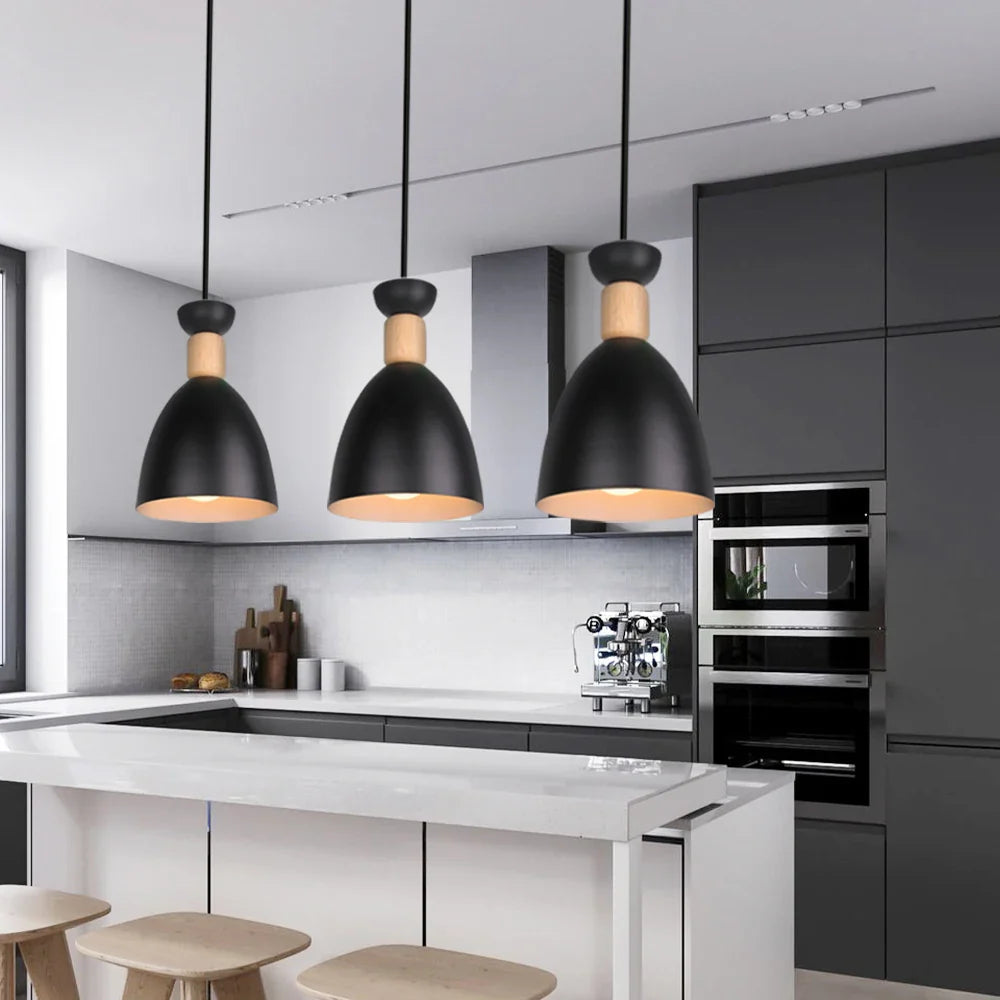 Strakke heldere noordse design kroonluchter