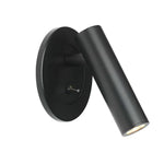 Applique Encastrable Lampe Design Élégante Murale Led Rond Noir Murale Chambre