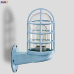 Applique Extérieur Design Moderne Lumineux Bleu Murale Chambre