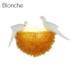 Applique Led Design Nature Suspendue Élégante Murale Chambre