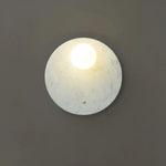 Applique Led Marbre Vert Élégance Design Nordique. Blanc Murale Chambre