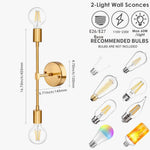 Applique Led Moderne Design Rétro Élégant Murale Chambre
