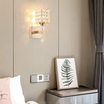 Applique Led Moderne Et Élégante Design Cristal. Murale Chambre