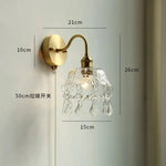 Applique Led Moderne Suspension Élégante Cuivre Verre 10 / 4W (Max100W) Murale Chambre