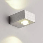 Applique Murale À Led Carré Gris Moderne Design Intérieur Chambre
