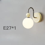 Applique Murale Artisanale Délicate Transparence Florale. Ae Boule Beige / Gradation En 3 Couleurs